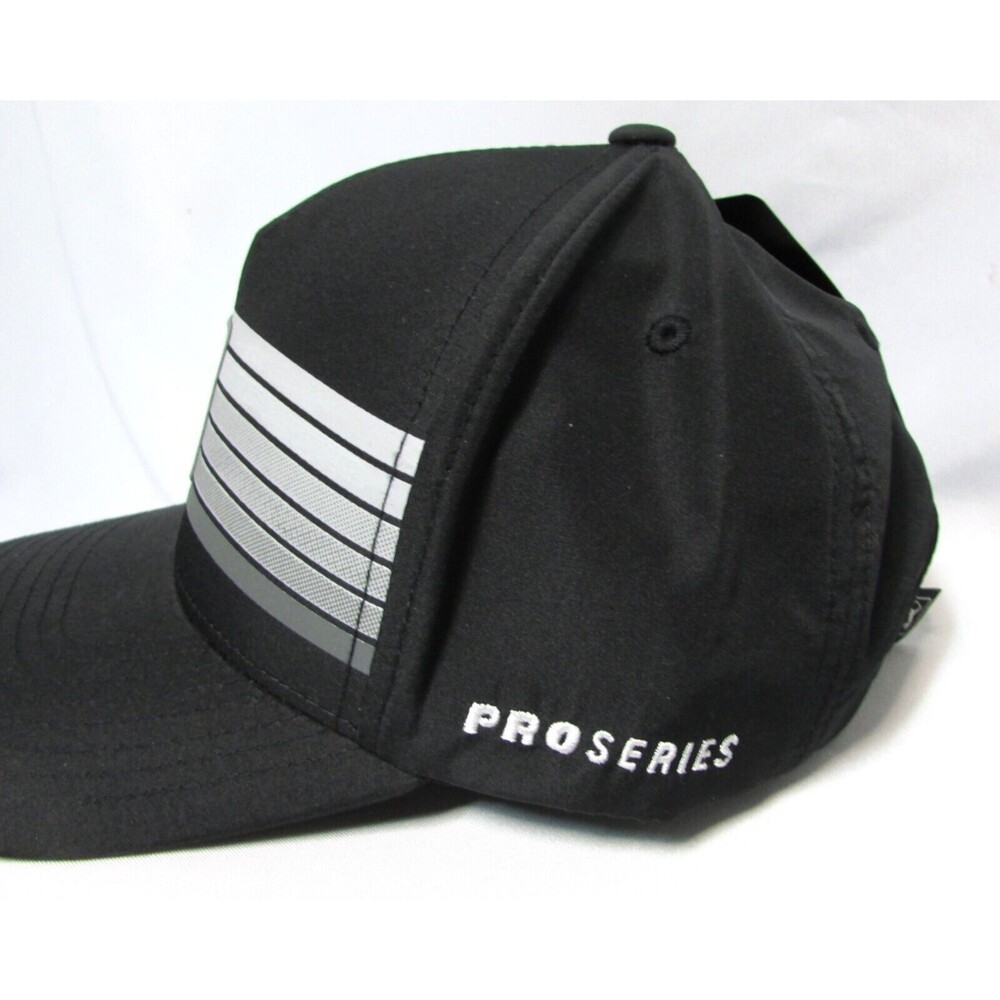 PGA Tour Pro Series Golf Hat Adult Adjustable Black Moisture Wicking - Picture 3 of 11